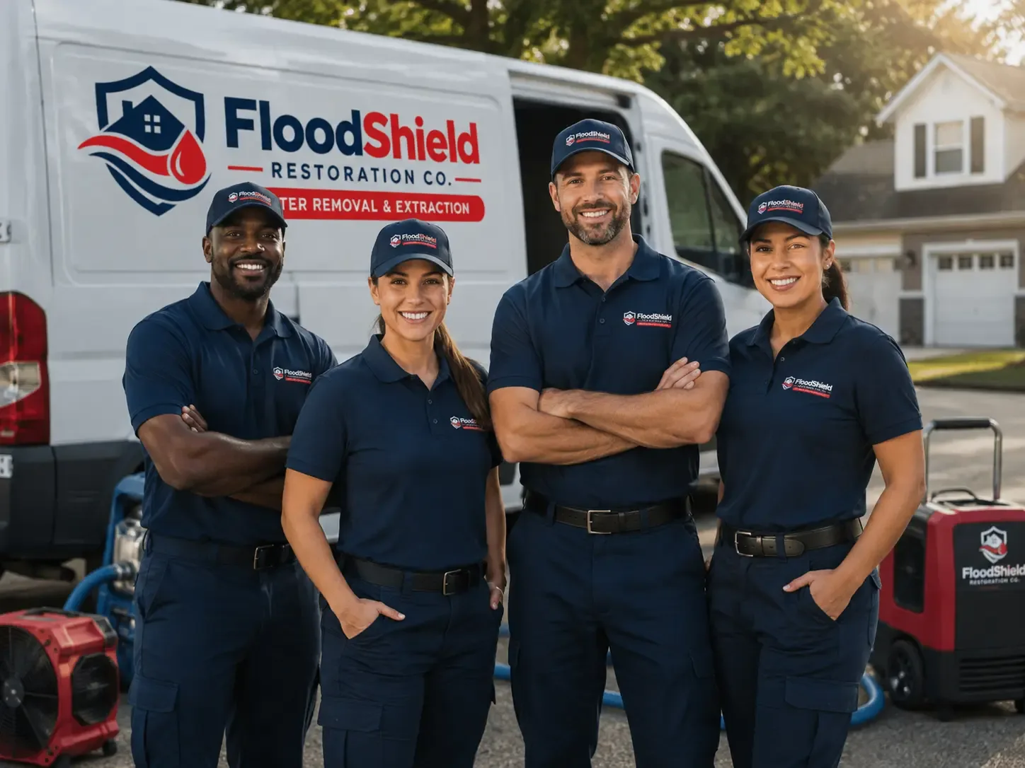 Flood Damage Restoration company in La Vista, NE